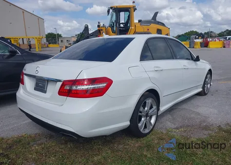 2013 Mercedes-Benz E 350 from USA, damaged, VIN WDDHF5KB7DA724349